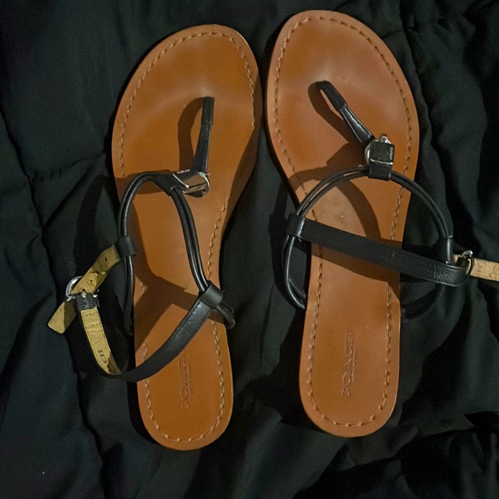 Coach sandals